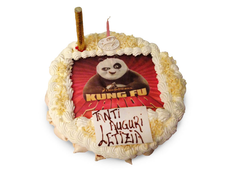 Torta Kung Fu panda Varese Castronno